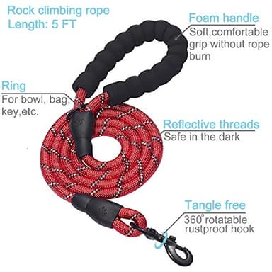 haapaw 2 Packs Martingale Dog Collar with Quick Release Buckle Reflective Dog Training Collars for Small Medium Large Dogs - Image 3