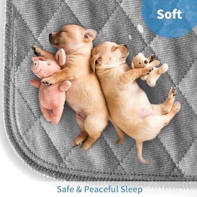 CoolShields Washable Puppy Dog Pee Pad, 82" X102" Extra Large, Waterproof Whelping Training Pet Mat for Playpen, Crate, Potty, Floor, Bed, Sofa and Trunk, Reusable Pee Pads for Dogs, Cats, Bunny - Image 5