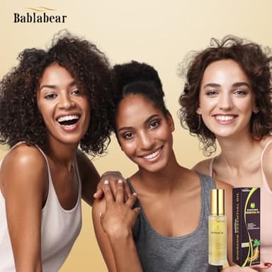Bablabear Hair Oil for Frizzy Hair,Hydrating Oil Serum to Repairs Damaged,Aceite Para El Cabello Strengthens and Provides Heat Protection |Adds Hair Shine and Smooths Split Ends. - Image 6
