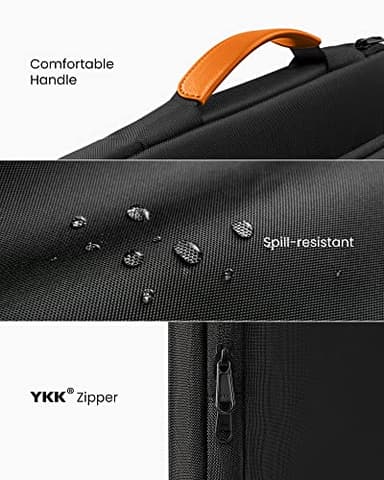 tomtoc 360 Protective Laptop Carrying Case compatible with 14-inch MacBook Pro M4/M3/M2/M1 Pro/Max 2024-2021, 12.9-13 Inch iPad Pro/Air, Water-Resistant MacBook Accessory Bag Sleeve - Image 7