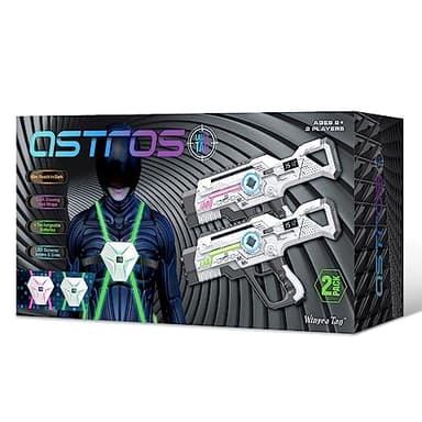 Laser Tag Rechargeable, Lazer Tag Game Set of 2 for Kids Indoor & Outdoor Play, Gift Ideas for Kids Teens and Adults, Cool Toys for Teenage Ages 8 9 10 11 12+Year Old Boy & Girls - Image 1