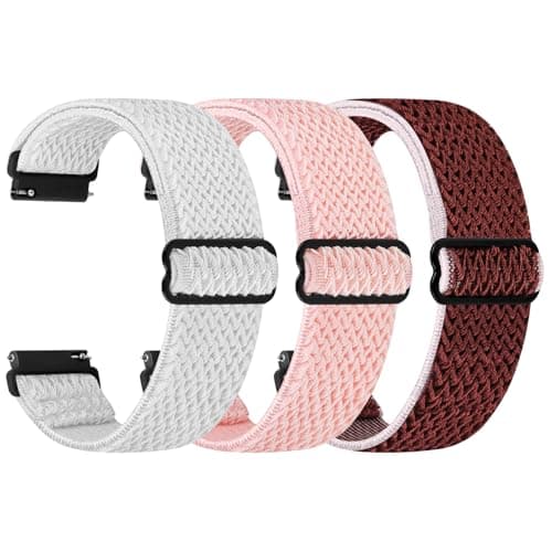 TumpCez Quick Release Watch Band - Choice of Width -18mm 19mm 20mm 22mm 24mm Watch Bands, Solo Loop Adjustable Elastic Nylon Watch Straps Replacement Wristband for Men Women - Image 1
