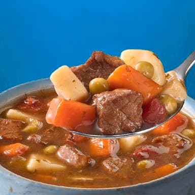 Progresso Rich & Hearty, Steak & Vegetables Canned Soup, Gluten Free, 18.8 oz. - Image 2