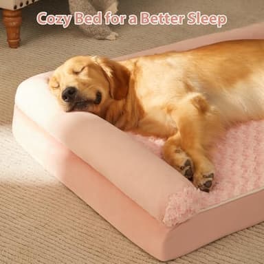 BFPETHOME Dog Beds for Large Dogs, Orthopedic Dog Bed for Medium Large Dogs,Big Waterproof Couch Dog Pet Bed with Removable Washable Cover - Image 2