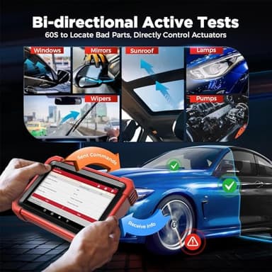 LAUNCH X431 CRP919XBT 2025 Wireless Bidirectional Scan Tool, ECU Coding, CANFD&DOIP, Full System Car Diagnostic Tool, FCA AutoAuth, V.A.G Guided, 35+ Resets, 2 Years Free Update - Image 6