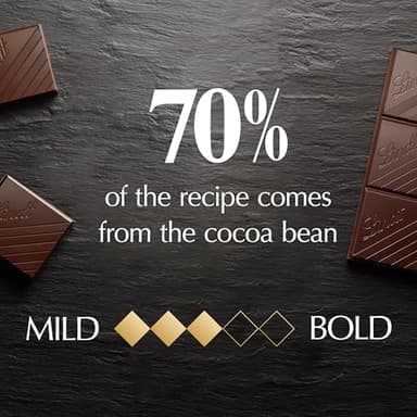 Lindt EXCELLENCE 70% Cocoa Dark Chocolate Bar, Dark Chocolate Candy, 3.5 oz. (12 Pack) - Image 5