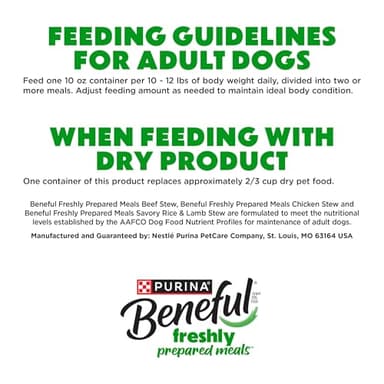 Purina Beneful Gravy Wet Dog Food Variety Pack, Prepared Meals Stew - (12) 10 oz. Tubs - Image 13