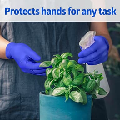 Medline FitGuard Touch Nitrile Exam Gloves, 300 Count, Large, Powder Free, Disposable, Not Made with Natural Rubber Latex, Excellent Sense of Touch for Medical Tasks, Durable for Household Chores - Image 2