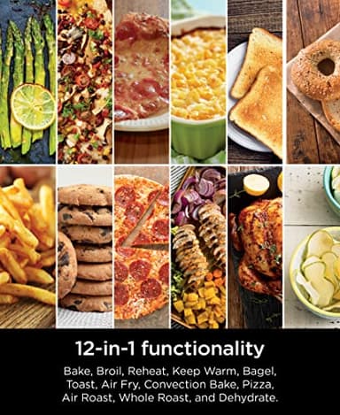 Ninja DCT401 12-in-1 Double Oven with FlexDoor, FlavorSeal & Smart Finish, Rapid Top Convection and Air Fry Bottom , Bake, Roast, Toast, Air Fry, Pizza and More, Stainless Steel - Image 8