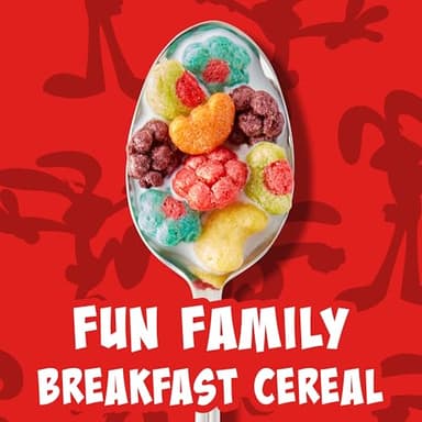 Trix Breakfast Cereal, 6 Fruity Shapes, Made with Whole Grain, Large Size, 13.9 oz - Image 4
