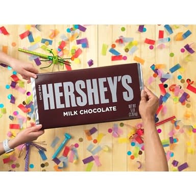 HERSHEY'S Milk Chocolate Candy Bar, 5 lb - Image 4