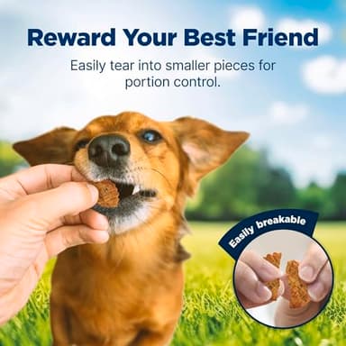 Blue Buffalo Nudges Homestyle Natural Dog Treats Made with Real Chicken, Made in the USA, Chicken, 10-oz Bag - Image 4