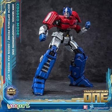 YOLOPARK Transformers One Optimus Prime (Orion Pax) Cogged Mode Action Figure,7.87 Inch Highly Articulated Optimus Prime Transformer Toys for Ages 8 and Up,No Converting - Image 2