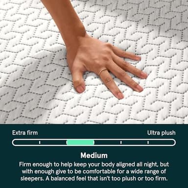 Tuft & Needle Original Hybrid Medium Queen Mattress, Adaptive Foam, Individually-Wrapped Coils, Cooling Pressure Relief, 100 Night Trial, Fiberglass-Free, CertiPUR-US, 10-Year Limited Warranty - Image 4