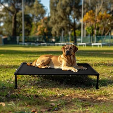 Veehoo Chew Proof Elevated Dog Bed - Durable Raised Dog Training Platform, Agility, Ideal for Large Dogs - Indoor/Outdoor, CWC2420CP - Image 7