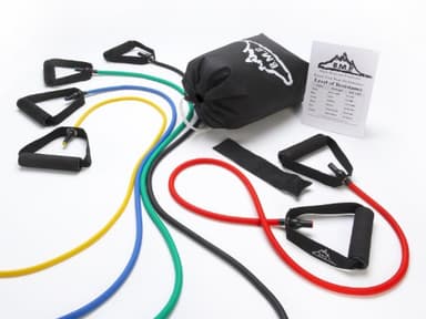 Black Mountain Products Resistance Band Set (Five Bands Included) - Image 2