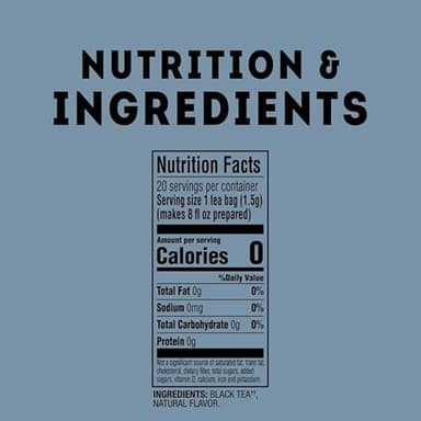 Lipton Earl Grey Tea Bags, Flavored Teabags, 120 Total Bags (20ct - Pack of 6) - Image 2