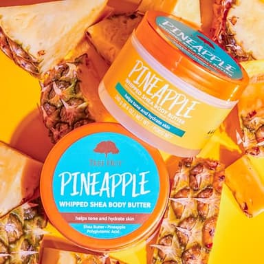 Tree Hut Pineapple Whipped Shea Body Butter | Long-lasting Hydration Leaves Skin Feeling Soft & Moisturized | Lightweight | Nourishing Essential Body Care | 8.4 fl oz. - Image 4