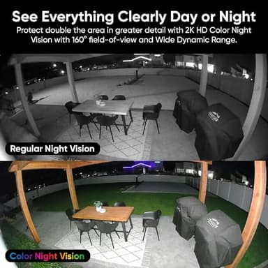 WYZE Bulb Cam Security Camera, 2K HD Outdoor Light Bulb Camera, Color Night Vision, Dimmable LED Bulb, Motion Detection, Siren Alarm, Works w/Alexa/Google Assistant. Free Expert Support (Renewed) - Image 3