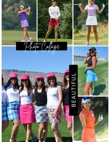 Ekouaer Tennis Golf Skorts for Woman with Shorts High Waisted Athletic Skirts A Line Workout Pickleball Skirt, Violets Medium - Image 5