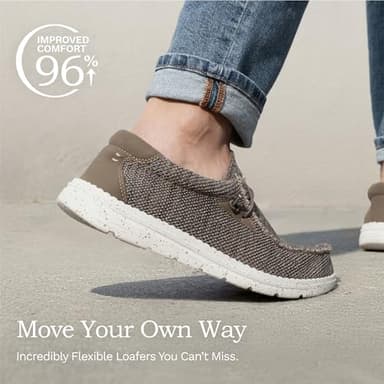 Bruno Marc Men's Casual Slip-on Loafers Stretch Shoes,Size 11,Brown,BLS211 - Image 6