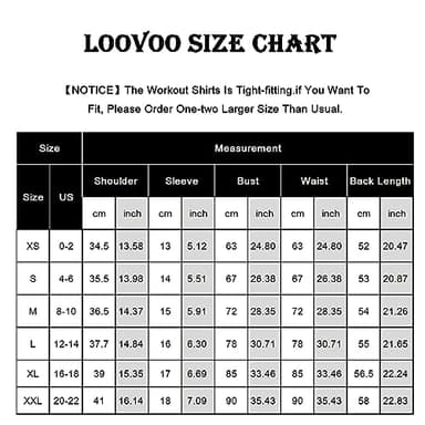 Loovoo Womens Athletic Tops 2 Pack Workout Short-Sleeves Crewneck Compression Seamless Athletic Yoga Tee Gym Shirts - Image 5