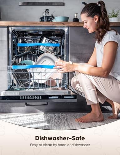 PETPATH Slow Feeder Dog Bowls,with Maze Puzzle Anti-Slip Interactive Feeding Slow Down Eating,Anti -Slip Pet Food Dish for Medium Breed(with Suction Cup Foot Pad 2-6 Cups) - Image 8