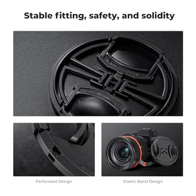 K&F CONCEPT 52mm Variable ND Camera Lens Filter ND2-ND400 (1-9 Stops) + Filter Cap + Cleaning Cloth 18 Multi-Layer Coatings Adjustable Neutral Density Ultra Slim for Camera Lenses(K-Series) - Image 5