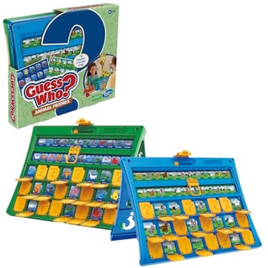 Hasbro Gaming Guess Who? Animal Friends Game | 2 Double-Sided Animal Sheets | 2-Player Board Games for Kids | Back to School Gifts | Ages 6+ (Amazon Exclusive) - Image 7