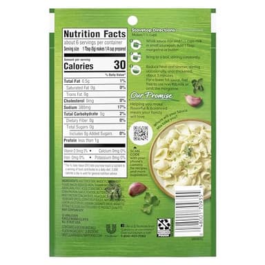 Knorr Sauce Mix Creamy Pasta Sauce For Simple Meals and Sides Garlic & Herb No Artificial Flavors, No Added MSG 1.6 oz, Pack of 24 - Image 2