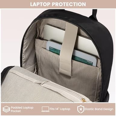 LOVEVOOK Backpack purse for Women, 14 Inch Laptop backpack Cute Waterproof Backpacks Stylish Travel Bags Vintage Daypacks Bookbag for College School Work - Image 4