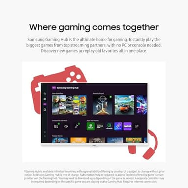 SAMSUNG 27-Inch M5 (M50D) Series FHD Smart Monitor with Streaming TV, Speakers, HDR10, Gaming Hub, Multiple Ports, Workout Tracker, Vision Accessibility Tools, LS27DM501ENXZA, 2024 - Image 6