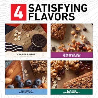 CLIF BAR - Variety Pack - 4 Flavors - Made with Organic Oats - Energy Bars - Non-GMO - Plant Based Protein Bars (12 Pack) - Image 5