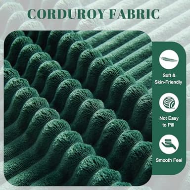 Weture 108” Modular Sectional Sofa, Cloud Sectional Couch with Deep Seat, Modern Modular L-Shape Sofa with Chaise,Upholstered Couches for Living Room Bedroom (Corduroy, Green) - Image 7