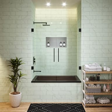 Swiss Madison Well Made Forever Voltaire 12” x 24” Stainless Steel Single Shelf Wall Niche in Matte Chrome - Image 2