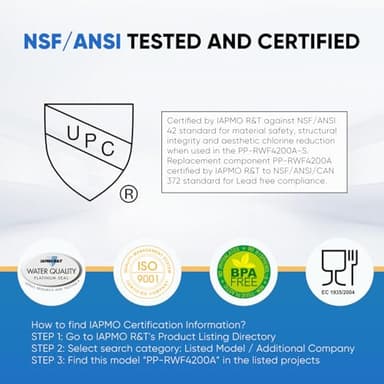 PUREPLUS DA97-17376B Replacement for Samsung HAF-QIN, HAF-QIN/EXP, DA97-08006C, RF23M8070SG, RF23M8070SR, RF23M8090SG, RF23M8090SR, RF23M8570SR, RF23M8590SG,RWF4200A, Refrigerator Water Filter,3PACK - Image 3