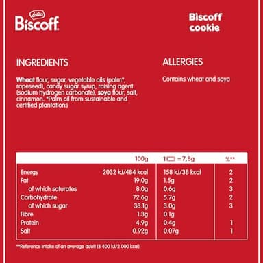 Lotus Biscoff Cookies – Caramelized Biscuit Cookies – 300 Cookies Individually Wrapped – Vegan,0.2 Ounce (Pack of 300) - Image 2