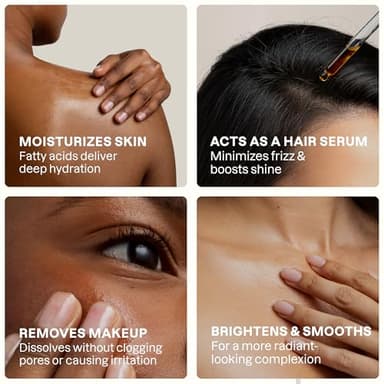 Cliganic Organic Rosehip Seed Oil for Face, 100% Pure | Natural Cold Pressed Unrefined Non-GMO | Carrier Oil for Skin, Hair & Nails - Image 4