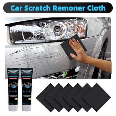 Huotwoe Car Scratch Remover,2025 Nano Sparkle Cloth Car Scratch Remover Cloth Upgrade - Image 2