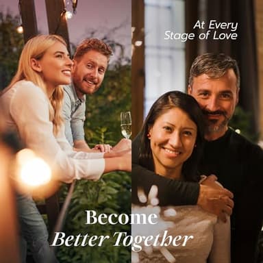 BETTER TOGETHER Honest Conversation Starter Game - 100 Romantic & Deep Questions for Couples - Relationship Card Game for Date Night & Valentines Day (17+) - Image 6