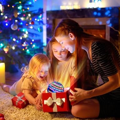 Ivtivfu Flying Orb Ball (Blue, 2025 Upgraded) with Dazzling Lights, Magic Hover Spinner, Cool Boomerang Drone, Floating Cosmic Globe, Kids Toys Gifts for 6 7 8 9 10 Year Old Boys Girls - Image 6