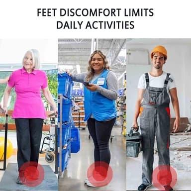 Bogomo Acupressure Insoles, Bogomo Magnetic Acupressure Insoles for Women and Men, Acupressure Orthopedic Insoles for Comfort and Support Pain Relief Foot Massage (Blue, Large) - Image 4