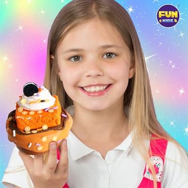 36 Big Cupcake Butter Slime Packs for Girls, FunKidz Two Toned Butter Slime Kit for Kids Party Favors Premade Bulk Slime Toys - Image 7