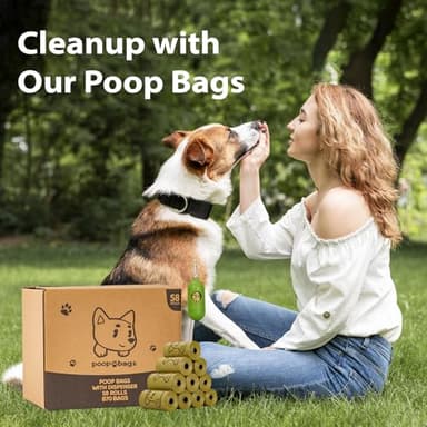 Lesibag Dog Poop Bags With Dispenser, Strong and Leak-proof Waste Bags for Pets, Floral Scented, 270 Count (18 Packs of 15), 13 Inch x 9 Inch (Khaki) - Image 7