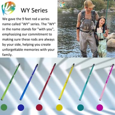 Aventik Zeno S2-Glass Tenkara Rod(9'0'' 10Sec, Sea Green) - Image 6