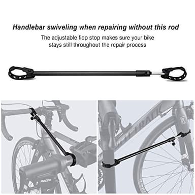 CXWXC Bike Repair Stand -Shop Home Bicycle Mechanic Maintenance Rack- Bike Workstands for Mountain Bike and Road Bike (rs100) (Black) - Image 6