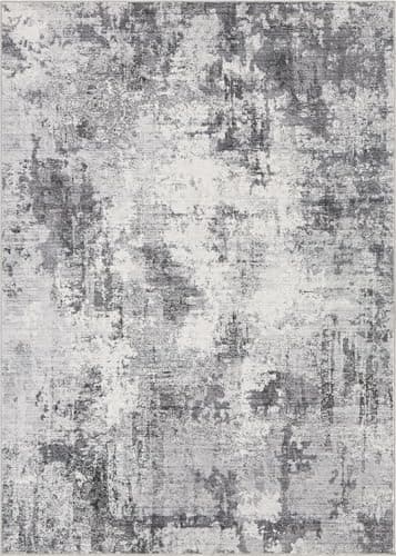 TARANCH Washable Rug 8x10 Area Rugs for Living Room: Modern Abstract Neutral Soft Large Rug for Bedroom Dining Room Under Kitchen Table Home Office Decor - Grey - Image 9