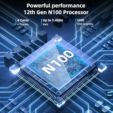 jumper Laptop 16 Inch, 16GB RAM 512GB SSD, FHD 1920x1200 Display(16:10), Laptop Computer with Quad Core N CPU, 38WH Battery, Cooling System, Numeric Keyboard, 4 Speakers, Business Student Laptops. - Image 2