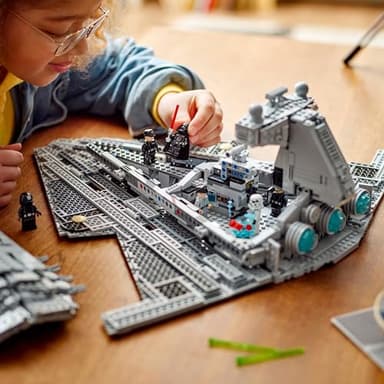 LEGO Star Wars Imperial Star Destroyer Building Toys Set - Build & Display for Boys & Girls, Ages 10+ - Gift for Birthdays - Star Wars Darth Vader & 6 Minifigure Toys - 75394 - Image 4
