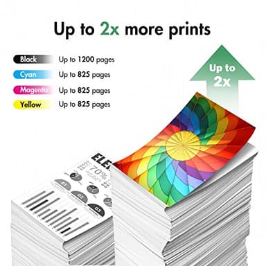 Anemec 910XL Ink Cartridges Combo Pack Replacement for HP Ink 910 XL Compatible with OfficeJet Pro 8020 8025 8028 8035 8030 8010 8015 8018 8022 Printer, 4 Pack - Image 2